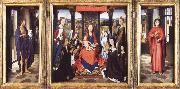 Hans Memling The Virgin and Child with Angels,Saints and Donors china oil painting artist